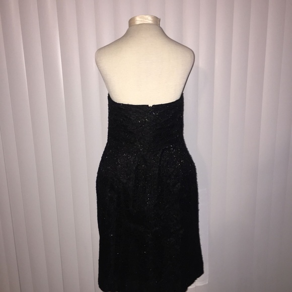 J. Crew Women's Black Strapless Dress Size 10 - Picture 3 of 6